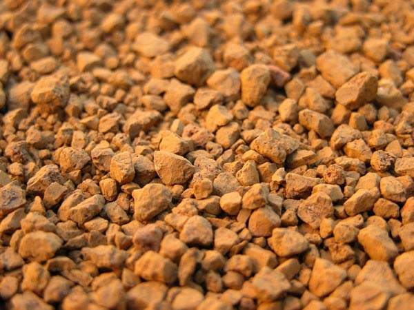 Goethite granules